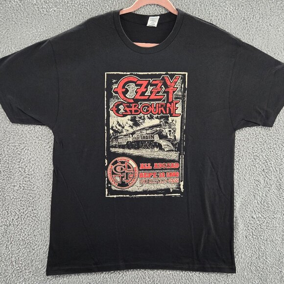 Other - Ozzy Osbourne T Shirt Mens XL Crazy Train Band Tee Metal Rock